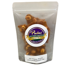 Load image into Gallery viewer, Psalms Gourmet Hot Peanut BBQ Brittle featuring spicy-sweet handcrafted brittle with premium peanuts and signature barbecue seasoning showing perfect caramelization