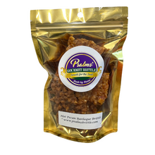 Load image into Gallery viewer, Psalms Gourmet Hot Pecan BBQ Brittle featuring spicy-sweet handcrafted brittle with premium Georgia pecans and signature barbecue seasoning showing perfect golden caramelization
